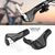 2pcs Mountain Bike Bicycle Comfortable Handlebar Rubber Grips Bar End (White)