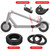 10 X 2.0 Inch Inflatable Inner Tube Outer Tire Wheel Set with Mudguard Spacer Kickstand Spacer Replacement for Xiaomi M365 Electric Scooter Accessories