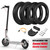 10 X 2.0 Inch Inflatable Inner Tube Outer Tire Wheel Set with Mudguard Spacer Kickstand Spacer Replacement for Xiaomi M365 Electric Scooter Accessories