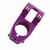 31.8mm Durable Mountain Road Bike Handlebar Stems Aluminum Alloy Bicycle Bar Stem Purple