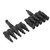 1 Pair Branch Solar Connectors Waterproof Strong Conductivity Photovoltaic Connectors for Solar Panel 1000V DC