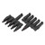 1 Pair Branch Solar Connectors Waterproof Strong Conductivity Photovoltaic Connectors for Solar Panel 1000V DC