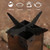 Outdoor Convenient Stove Foldable Portable Stainless Steel Wood Burning Stove for Camping Picnic