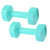 1Pair Woman Fitness Dumbbell Filling Children Exercise Household Yoga Training Equipmentgrass green