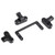 Servo Mount Bracket Aluminum Alloy High Strength Beautiful Replacement Beam Servo Mount for LCG 1/10 RC Cars