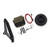 RC Aluminum Rear Bumper with Spare Tire and Rack LED Lights for Traxxas Trx4 / Axial SCX10 90046 1/10 RC Crawler