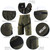 Men Cycle Shorts Quick Drying Breathable Outdoor Sports Running Bike Riding Casual Shorts with 6 Pockets