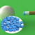 50PCS Leather Billiard Pool Cue Tips Pool Stick Replacement Accessory with Storage Box13mm