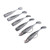 2 Sets Silicone Artificial Fishing Bait Soft Fishing Lure for Saltwater FreshwaterGreen Black