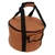 Camping Tableware Storage Bag 13.7L Large Capacity Soft Lining Waterproof Round Picnic Storage Bag for Outdoor BBQ