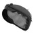 Bike Phone Front Frame Bag PU Waterproof Bike Mount Cell Phone Holder Pouch for Outdoor Cycling Black