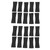 20Pcs Microfibe Leather Slingshot Pouches with 4 Holes Outdoor Hunting Slingshots Catapults Accessories Pouches for Bow