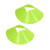 10 PCS 8cm Soccer Disc Cones High Flower Mouth Large Marker Disc Training Corner Obstacle Disc