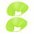 10 PCS 8cm Soccer Disc Cones High Flower Mouth Large Marker Disc Training Corner Obstacle Disc