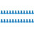 ZTTO 24PCS Alloy Steel Bicycle Brake Rotor Bolts Mountain Bike M5x10mm Disc T25 ScrewBlue
