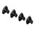 4PCS RC Replica Brake Calipers Aluminum Alloy Brake Calipers for TRAXXAS UDR 1/7 RC CarBlack