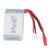 7.4V 850mAh Lithium Battery with JST Red Plug Replacement 703048 Lithium Battery for WLtoys V912 V262 V333 V353 BQ202 RC RC Airplane