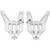 2pcs Lower Control Arms Aluminum Alloy Front Lower Left Right Control Arms Balls with Screws Pins for 1/7 RC CarsSilver