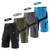 Men Cycle Shorts Quick Drying Breathable Outdoor Sports Running Bike Riding Casual Shorts with 6 Pockets