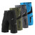 Men Cycle Shorts Quick Drying Breathable Outdoor Sports Running Bike Riding Casual Shorts with 6 Pockets