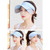 Summer Sun Visor Hat Women Adjustable with Retractable Brim UV Protection Beach Tennis Sport Hat
