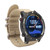 Running Swimming Sports Smart Watch 1.28in IPS TFT Compass Barometer Smart Waterproof Men Watch Khaki