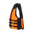 Child Life Vest Children Safety Jacket with Whistle for Swimming Boating Rafting(Orange)