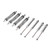 RC Front Rear Shock Absorbers Aluminum Alloy Material Stable Sealing RC Replacement Part for TRAXXAS UDR 1/7Silver