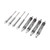RC Front Rear Shock Absorbers Aluminum Alloy Material Stable Sealing RC Replacement Part for TRAXXAS UDR 1/7Silver