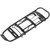 Aluminium Alloy Rear Tail Mountain Road Bike Bicycle Package Bag Rack Bracket