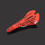 Bike Hollow Out Seat Saddle Bicycle Spider Web Seat Cushion for Mountain Road Bike CyclingRed