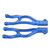 2PCS RC Swing Arms Aluminium Alloy High Temperature Resistant RC Front Upper Suspension Arm for Outcast 8S Blue
