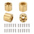 4 Pcs Brass Wheel Hex Hub Adapter RC Car Crawler Widen Adapter for 1/10 RC Crawler 1.9 2.2in VP Wheels Rims 22mm Thickness