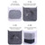 Inflatable Foot Rest Pillow Travel Foot Rest Kids Travel Pillow for Car Train Home Office