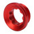 RISK 20mm Bike Crank Cover Screw Cap Aluminum Alloy M20 Bicycle Crank Arm Fixing Bolt for Road Mountain BikeM20, Crank Cover for Torx Screw Shape, Red