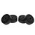 4pcs Beadlock Wheel Rim 1.9inch Carbon Fibre Sealed Hexagonal Beadlock Wheel Hub for 1/10 RC Crawler Car Black