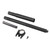 Alloy Center Driveshaft Support Set Aluminum Upgrade Parts Replacement for ARRMA 1/10 RC Car Accessories Black