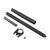 Alloy Center Driveshaft Support Set Aluminum Upgrade Parts Replacement for ARRMA 1/10 RC Car Accessories Black