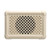 Portable Karaoke Speaker System Multifunctional Mini Cute Bluetooth Speaker with Microphone for Home Outdoor Party Ivory White