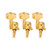 3R 3L Closed Zinc Alloy Machine Heads String Tuning Key Pegs Tuners for Folk/Electric Guitar
