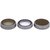 3pcs Camera Lens Filter Professional Filter Set Fit for Mavic 2 Drone (UV+ Adjustable CPL+ ND8PL)