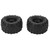 1Pair 1/16 Scale RC Car Tires Plastic Wheel Rim for 1/16 Remote Control Car Upgrade Accessories