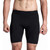 Compression Sports Shorts High Elasticity Cool Quick Drying Breathable Men Sports Shorts for Workout Running Riding Black XXL