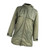 Rain Jacket for Men PVC Waterproof Windproof Hooded Raincoat with Reflective Stripes for Outdoor Hiking Fishing Daily Casual Matcha XXL