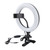Selfie Ring Light ABS Adjustable Color and Brightness Clip On LED Fill Light for Live Steaming Make Up Meeting Video Calls