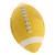 Rugby Ball Professional Size 3 Rubber Lightweight Portable High Elasticity Training Rugby Ball for Beginners Teenagers Practice