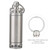 Stainless Steel Waterproof Survival Capsule Pill Bottle Outdoor Camping Medicine Container(S)