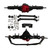 Front Rear Axle Black Aluminum Alloy Accessories for 1/10 RC Climbing Car SCX10 RC4WD D90Black
