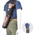 Oxford Cloth Back Arrow Quiver Outdoor Hunting Arrows Bag with Adjustable Shoulder Strap