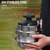 Outdoor Portable Pressure Cooker 1.6L Self-Driving Camping Vehicle Pressure Cooker Kitchen Cookware Cooking Pot Multifunctional Travel Cooking Accessory